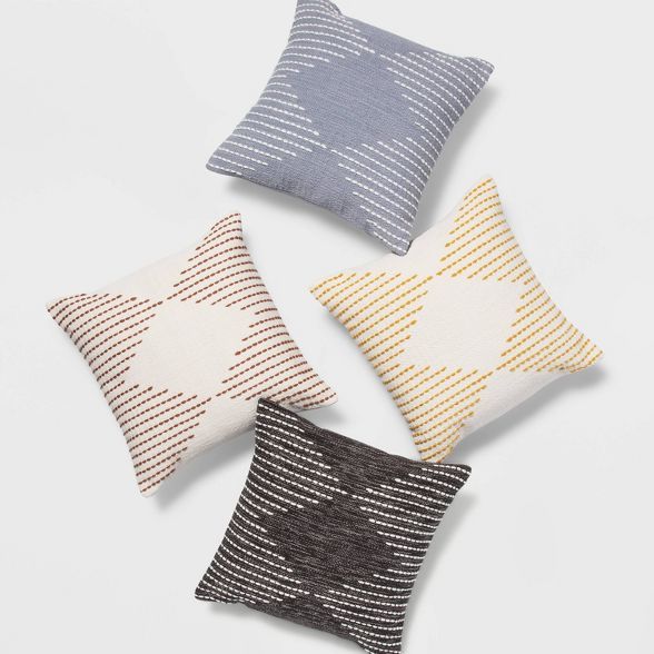 Modern Stitched Square Throw Pillow - Project 62™ | Target