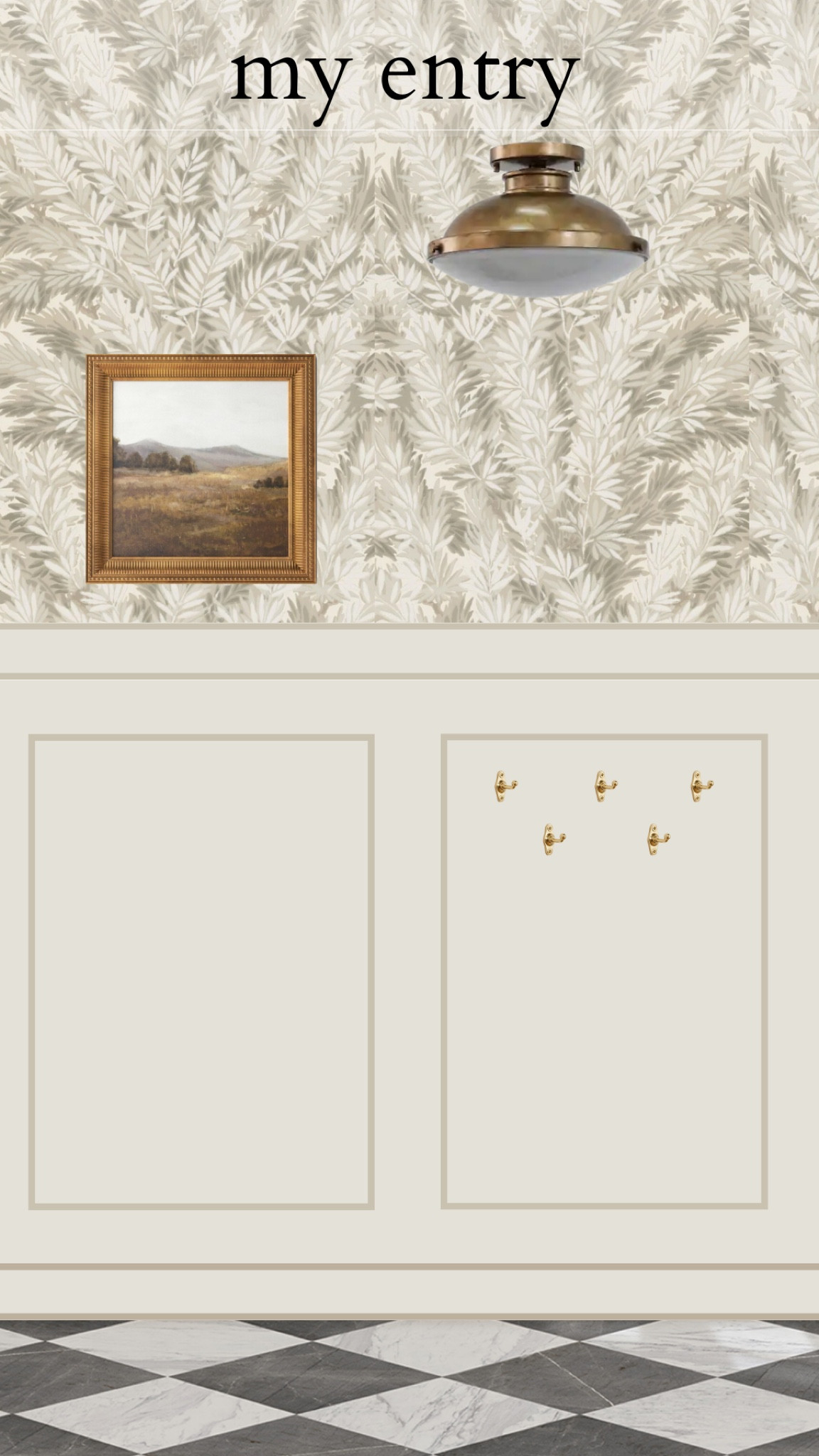 The mood board I used for our entry refresh! Flooring is currently OOS but linked on emmacourtneyhome.com

#LTKstyletip #LTKhome #LTKsalealert