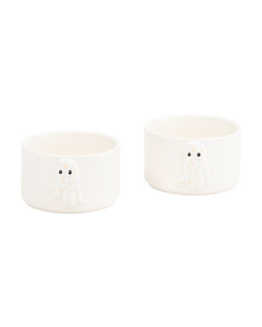 2pc Sprinkle Ghost Ramekins | TJ Maxx