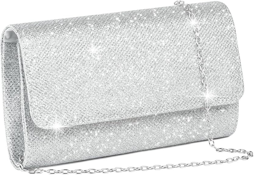 OSDUE Evening Bag Clutch Purses for Women, Rhinestones Purse, Sparkling Envelope Evening Bag with... | Amazon (US)