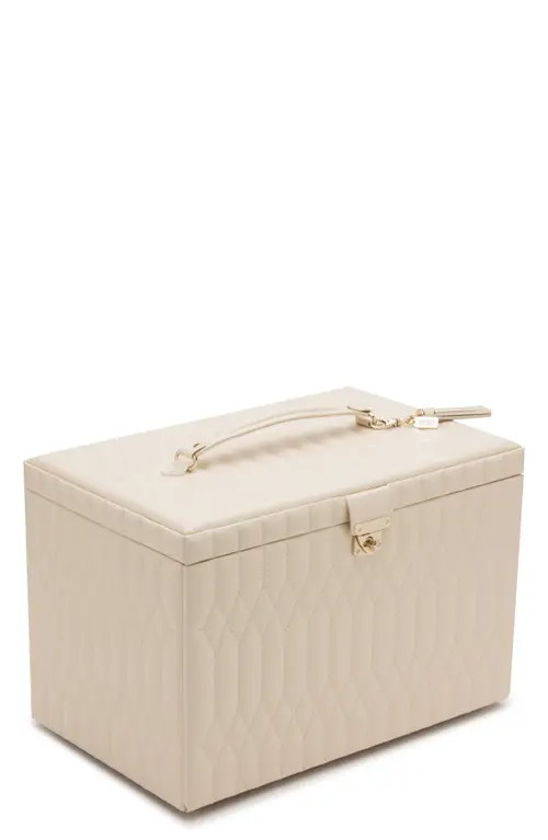 WOLF Caroline Jewelry Case in Ivory at Nordstrom, Size X-Large | Nordstrom