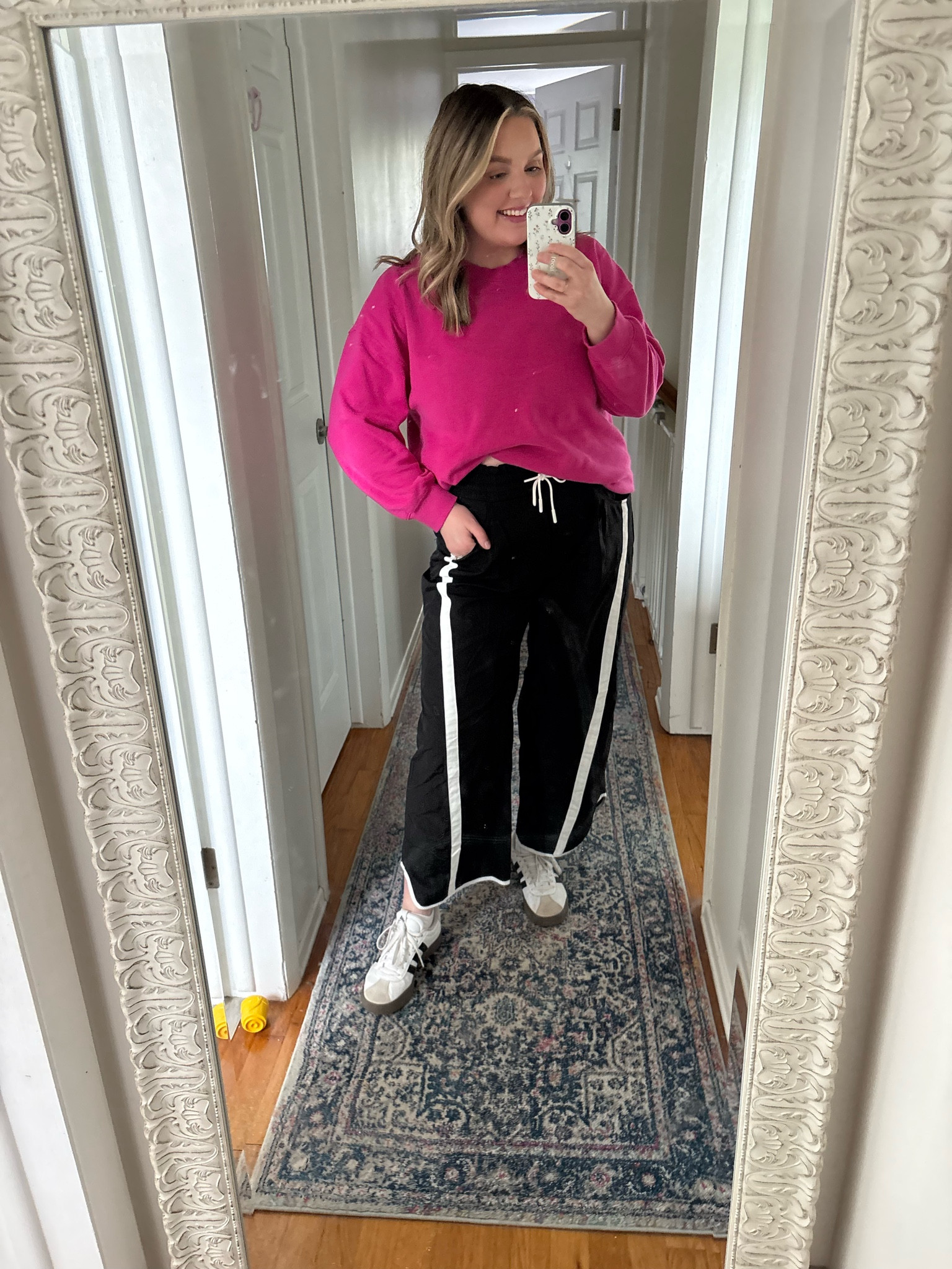 Wearing a Large in these $25 rack pants.  Comes in tons of color options. Paired it with This crew for a pop of color. 




Casual ootd // Amazon finds // barrel pants // spring outfit // mom outfit



#LTKmomlife #LTKSeasonal #LTKMidsize