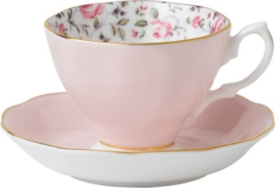 Rose Confetti Vintage teacup and saucer | Selfridges
