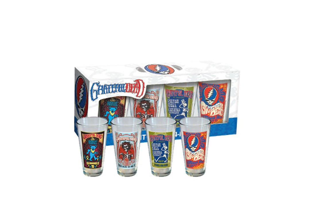 Collectible Grateful Dead Pint Glasses 4-pack Officially Licensed Dead and Company 4 Iconic Shows... | Etsy (US)