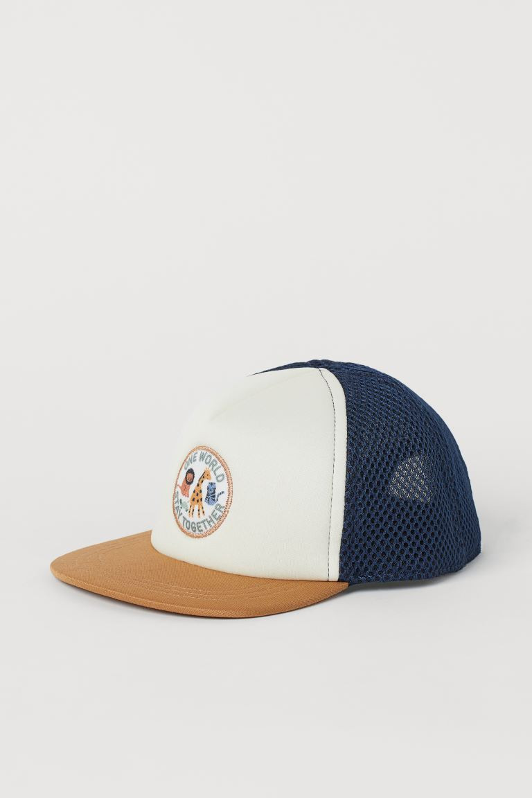 Appliquéd cap | H&M (UK, MY, IN, SG, PH, TW, HK)