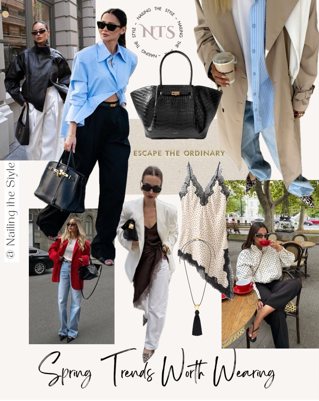 ✨2026 Spring trends you will actually wear✨
A considered take on spring: light blue, delicate lace, polka dots and croc textures.


#LTKspring #LTKstyletip