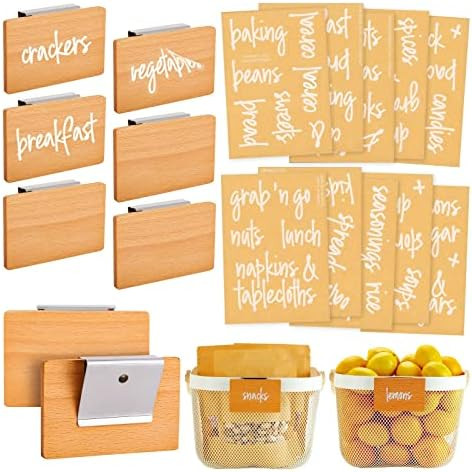 Wooden bin clips | Amazon (US)