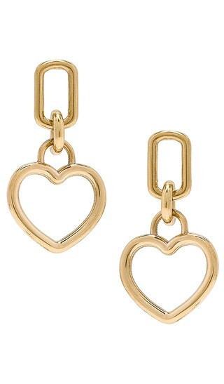 Beatta Earrings in Brass | Revolve Clothing (Global)
