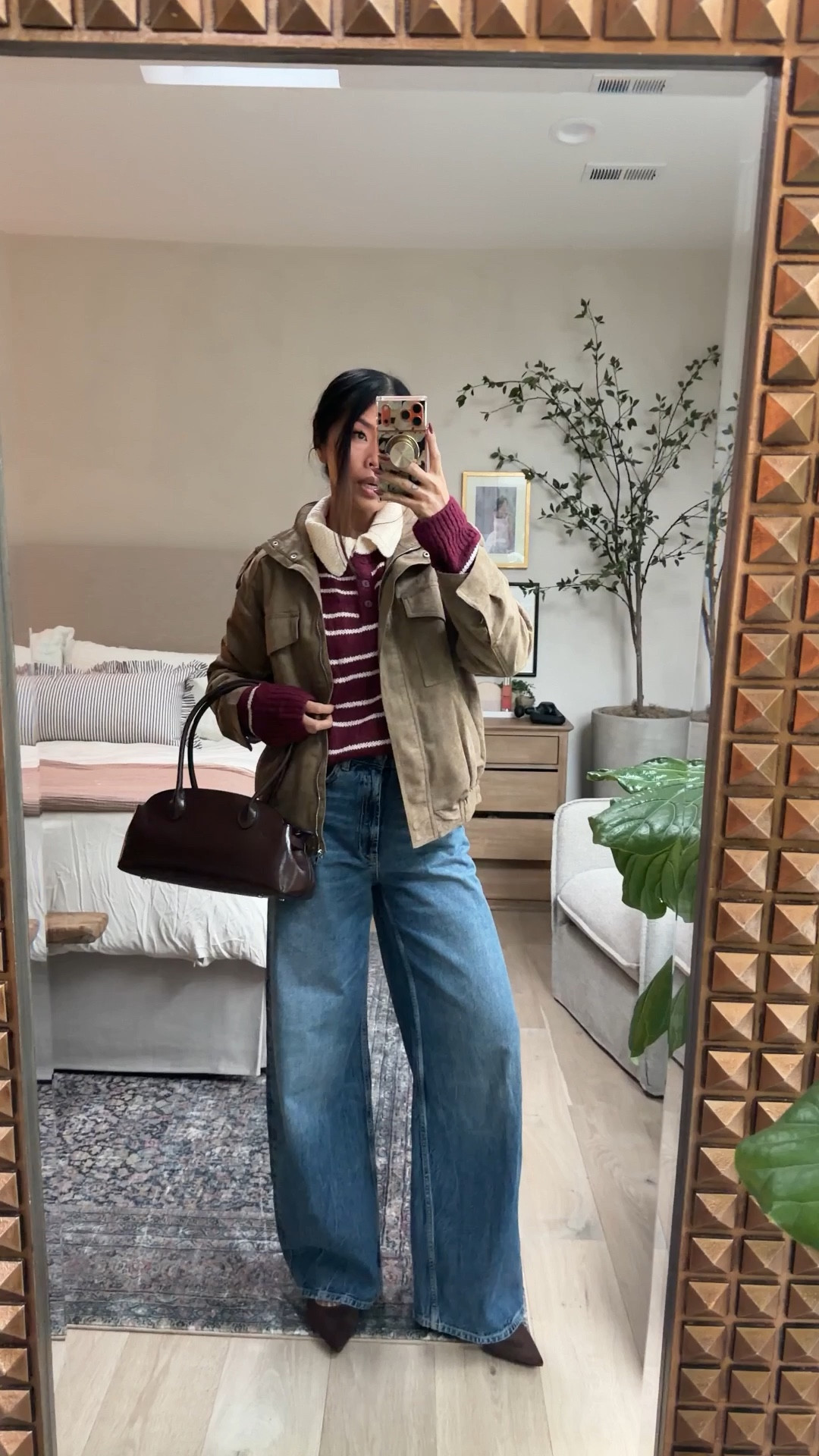 Zara suede jacket look for less - medium
Zara denim - tts 27
Top - small/medium

Amazon fashion 


#LTKSaleAlert #LTKHoliday #LTKFindsUnder50