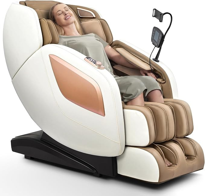 Massage Chair Full Body with Heat, Full Body Zero Gravity Shiatsu Massage Chair, Kneading Recline... | Amazon (US)