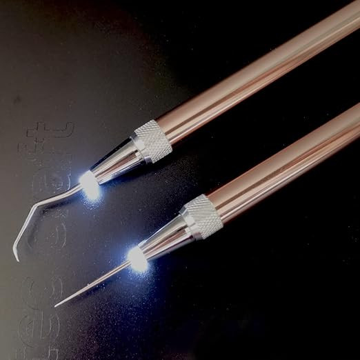 LED Weeding Tools for Vinyl with Light with Pin and Hook for Removing Tiny Vinyl Paper & Iron-on ... | Amazon (US)