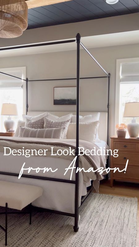 Designer Look Bedding from Amazon - Amazon bedding - amazon decor - designer inspired 

#LTKunder100 #LTKhome