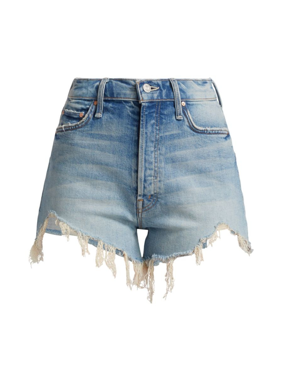 Tomcat Stretch Denim Kick Fray Shorts | Saks Fifth Avenue