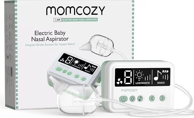 Momcozy Nasal Aspirator for Baby, 【Hospital-Grade】 70 KPa Strong Suction & 9 Suction Levels N... | Amazon (US)