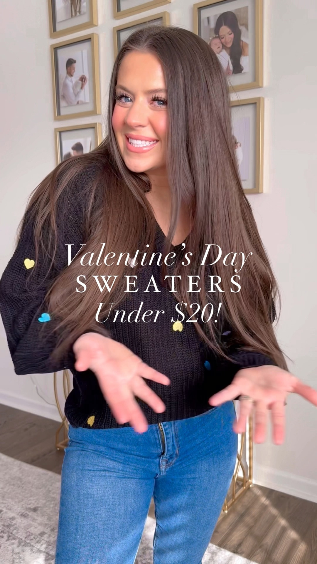 Would you believe me if I told you both of these sweaters are less than $20 each!? Walmart for the WINNNN 😍 Many people aren’t into pink & red for Valentine’s Day, so if that’s you… these are the perfect *festive* sweaters for you 🖤 They are SO comfy & great quality - both come in other colors 🫶🏼 Wearing a size small in both!

Valentine’s Day outfit, Valentine’s Day style, vday outfit, vday style, Walmart fashion, Walmart outfit, Walmart style, Walmart finds

#LTKstyletip #LTKVideo #LTKfindsunder50
