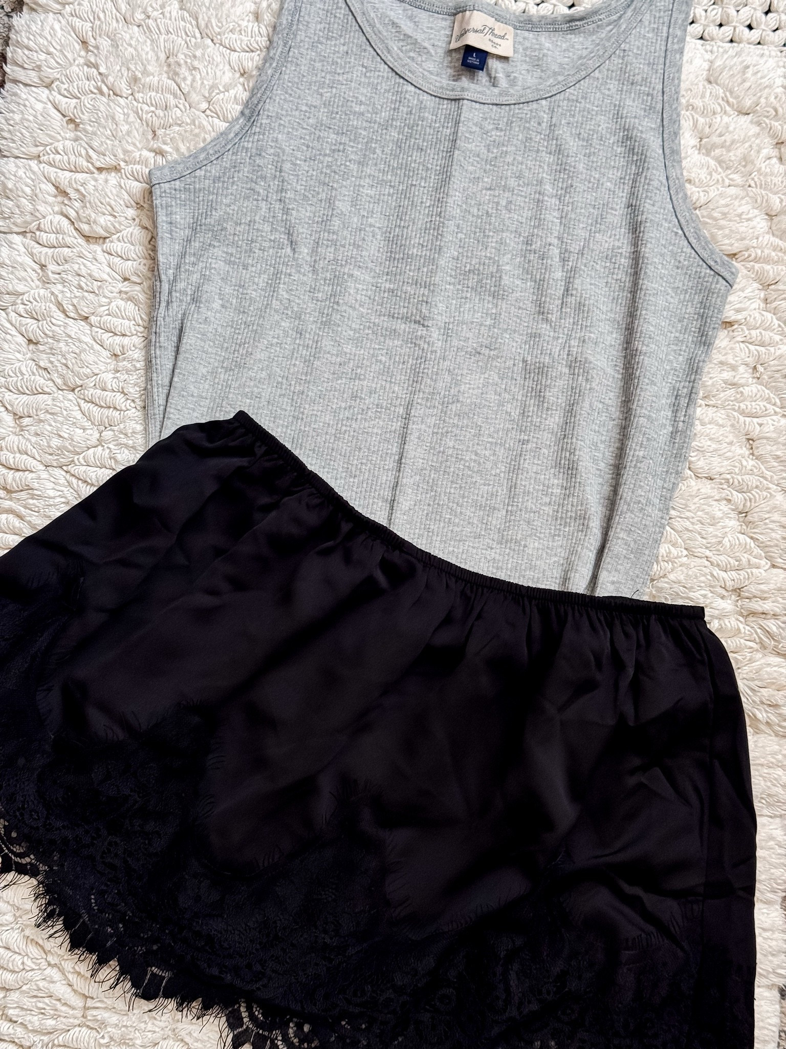 🚨Sale Alert🚨
Tank tops | $5.00
Lace Shorts | $17.50
These gorgeous lace-trim silk shorts paired with the iconic scoop-neck tank are giving effortless, feminine, I just naturally look this put together energy. 

The silky shorts have that beautiful drape and delicate lace trim that instantly make the look feel elevated, while the scoop-neck tank keeps everything simple, classic, and flattering. Together? SO chic. Think luxury pajamas meets effortless summer style. 

I love pieces like these because they can be worn lounging around the house, getting ready for the day, paired with a cardigan or oversized button-down, or even styled with sandals and jewelry for an easy casual look. Basically… pretty enough to be seen, comfortable enough to live in. 

If you love that quiet luxury + effortless feminine aesthetic, this set is a MUST. It’s giving expensive without trying too hard. 

#LTKStyle #LTKFinds #LTKCreator #LTKFashion #FashionFinds #StyleFinds #SummerStyle #SummerFashion #Loungewear #LuxeLoungewear #LuxuryLoungewear #SilkShorts #SilkSet #MatchingSet #TwoPieceSet #LaceTrim #ScoopNeckTank #TankTopStyle #EffortlessStyle #QuietLuxury #ElevatedBasics #MinimalistStyle #FeminineStyle #ChicStyle #CasualChic #EverydayStyle #ComfyAndChic #DateNightStyle #WeekendStyle #CapsuleWardrobe #WardrobeEssentials #AmazonFashion #FashionInspo #StyleInspo #ViralFinds #MustHave #ShopMyStyle

silk shorts • lace trim shorts • silk pajama shorts • luxury lounge shorts • satin shorts women • lace trim lounge shorts • matching silk set • silk two piece set • scoop neck tank top • scoop neck camisole • fitted tank top women • classic tank top • elevated loungewear • luxury loungewear women • feminine loungewear • chic pajama set • pretty pajama set • summer pajama set • soft lounge set • matching shorts and tank • quiet luxury clothing • quiet luxury loungewear • minimalist clothing women • elevated basics women • capsule wardrobe essentials • effortless summer outfits • chic summer outfit • comfortable summer clothes • classy loungewear • feminine summer outfit
@Target

#LTKootd #LTKTravel #LTKSaleAlert