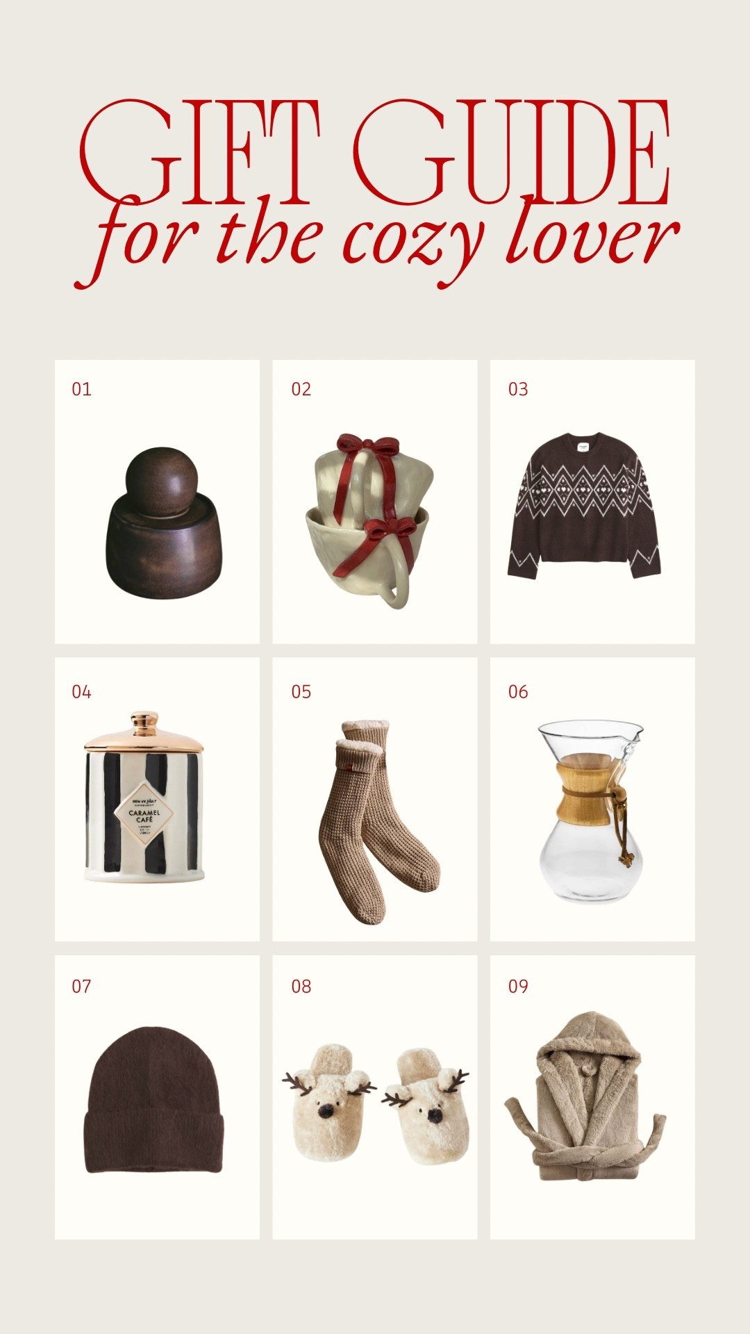 Roundup of cozy, neutral gifts for her for the holidays 

#LTKSeasonal #LTKCyberWeek #LTKGiftGuide