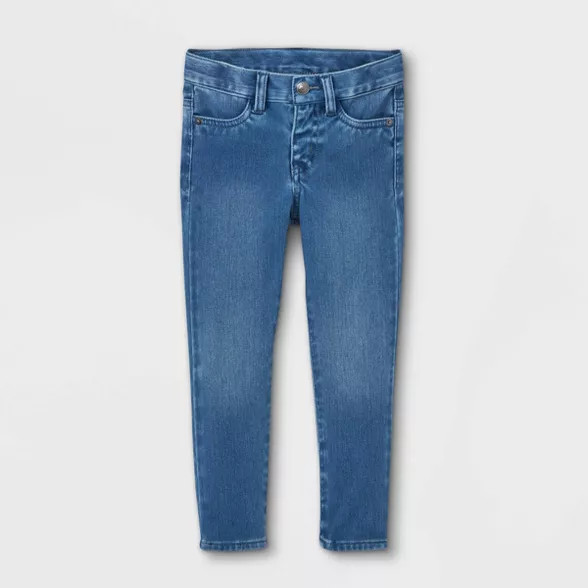 Toddler Girls' Denim Jeggings - Cat & Jack™ | Target