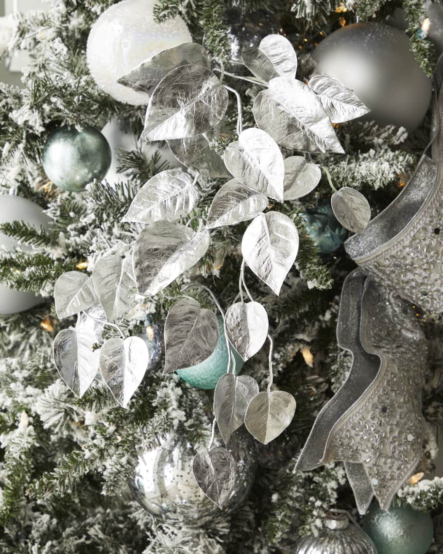 Jim Marvin 40" Shiny Ivy Spray | Horchow