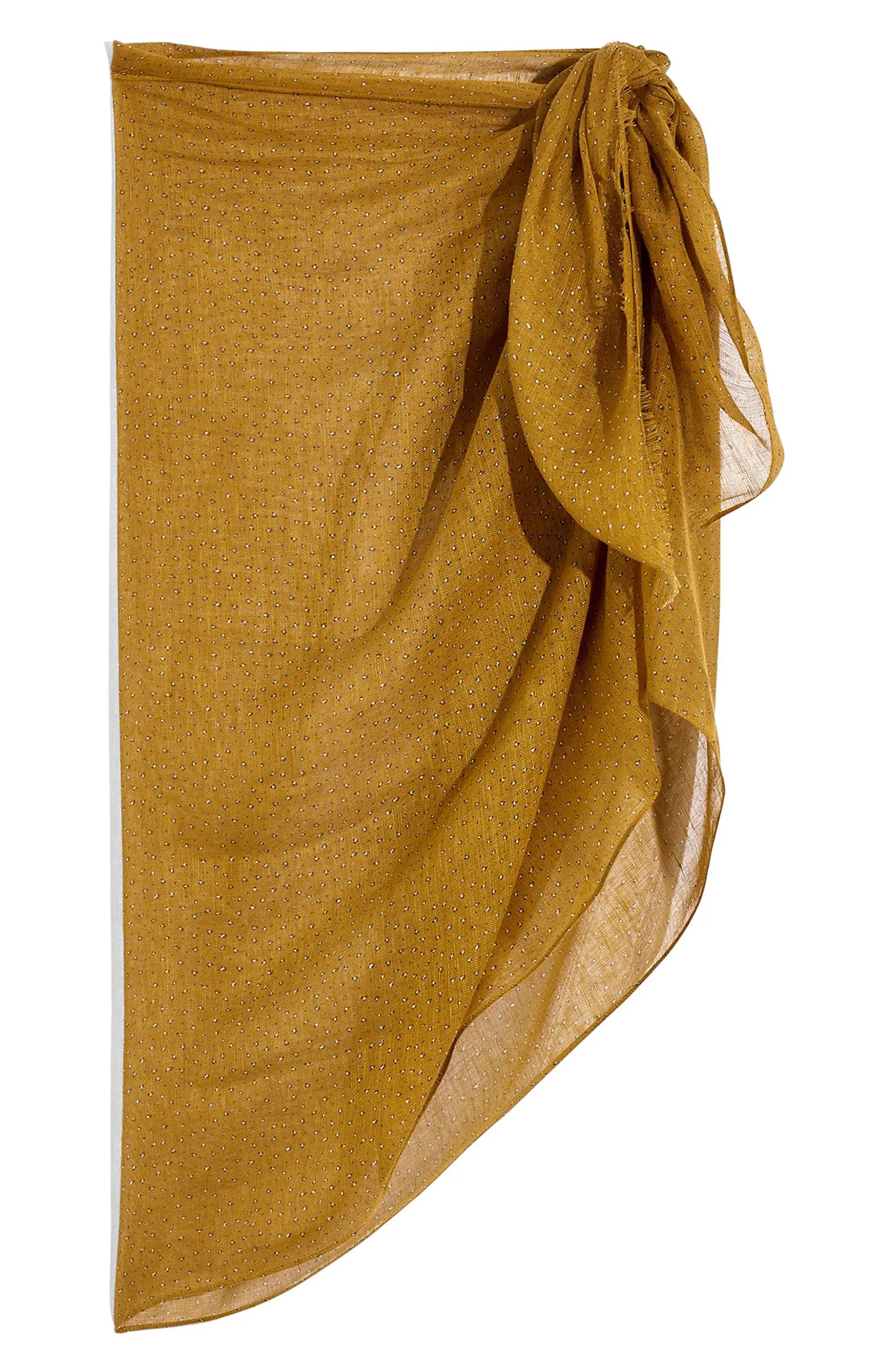 Madewell Cotton & Linen Sarong Scarf | Nordstrom | Nordstrom