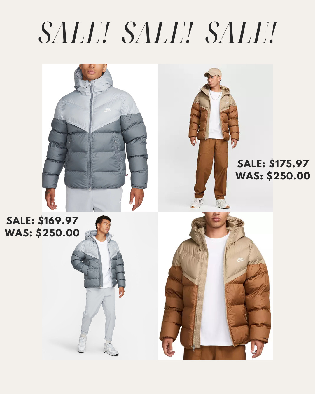 mens nike puffer coat on sale 

 #LTKSeasonal #LTKSaleAlert #LTKMens