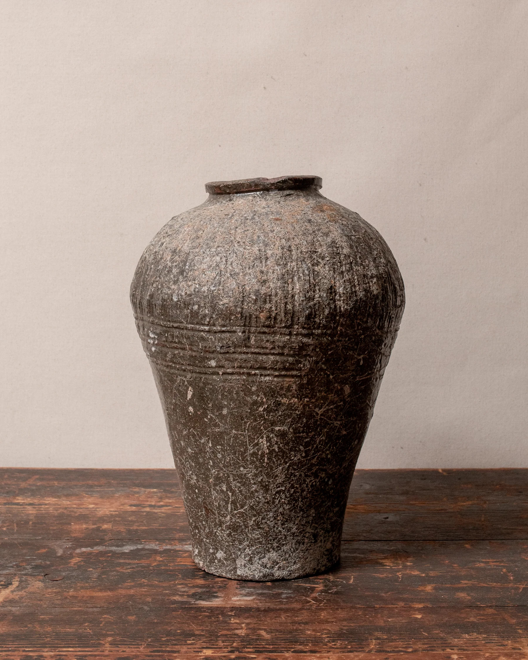 Antique Rice Wine Jar I | The Vintage Rug Shop