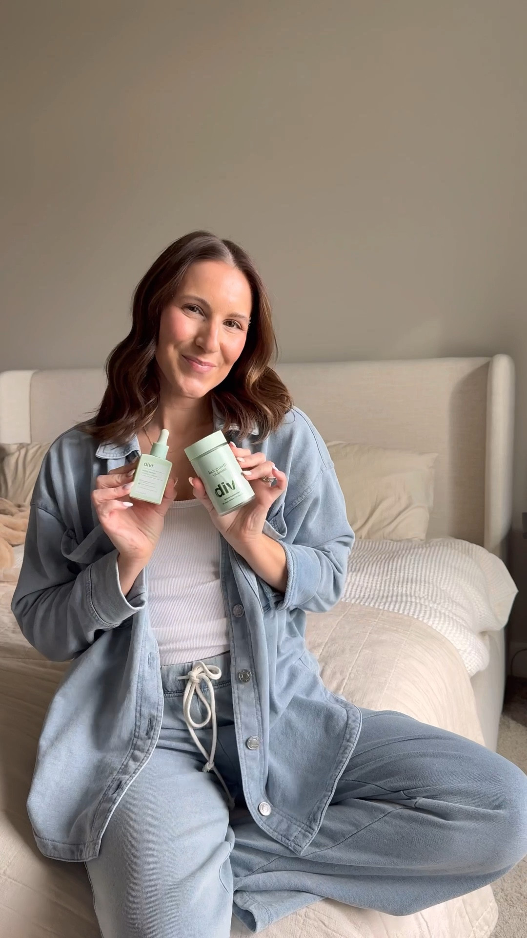 I might be a busy mom, but @diviofficial is helping my hair growth goals feel realistic this year with the Divi Daily Growth Care system. I’m pairing the new Divi Hair Growth Vitamins with Divi’s Scalp Serum for a routine designed to support an active hair growth cycle, reduce shedding and support the look of thicker, fuller hair over time. With just one dropper and 2 vitamins a day, this is a routine I can stick to!

Divi, postpartum, hair growth, 

#LTKbeauty