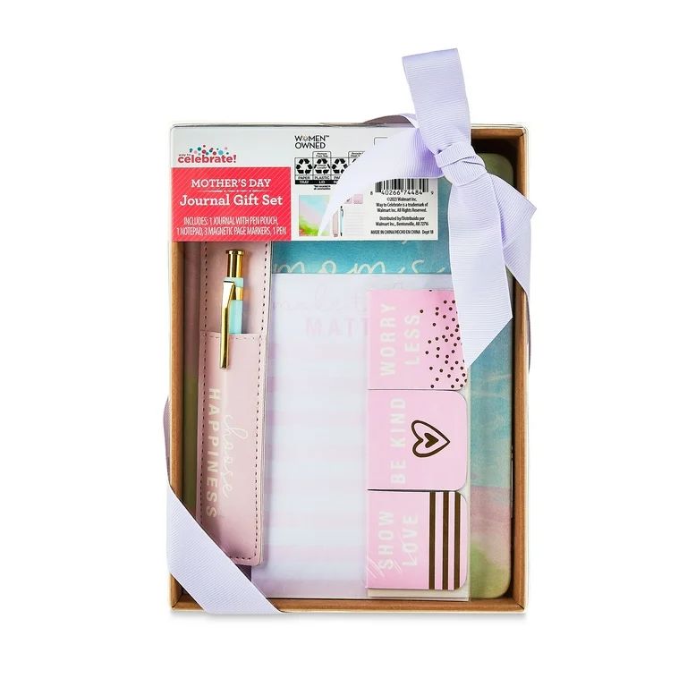 Mother's Day Multi Color Journal Gift Set, Mom's Story, by Way To Celebrate | Walmart (US)