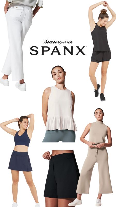 I cannot stop shopping @spanx ! It’s all SO GOOD!!! #spanx #workout #athleisure