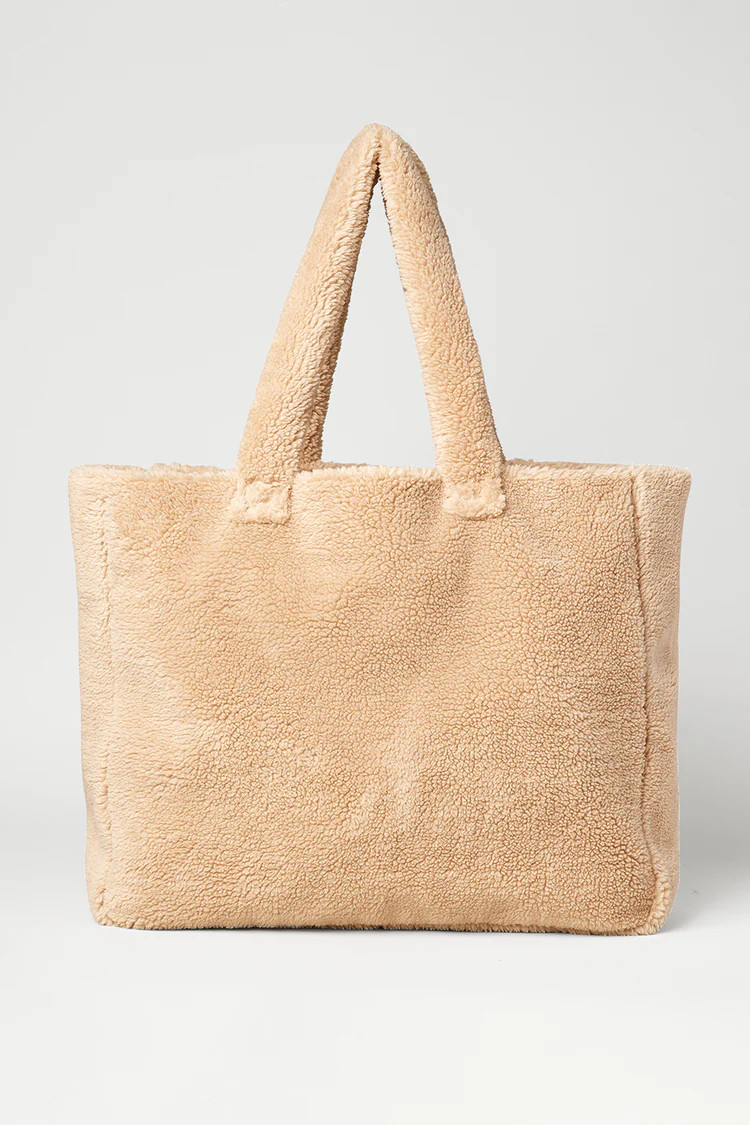 Foxy Sherpa Tote - Camel | Alo Yoga (US)