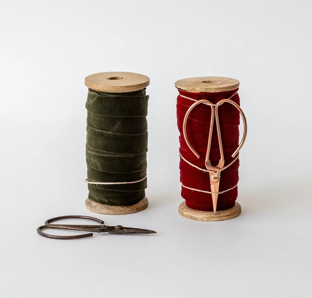 Velvet red and green ribbon that come with scissors! Perfect for garland, swags or trees! Christmas is coming!!!

#LTKSeasonal #LTKHome #LTKFindsUnder50