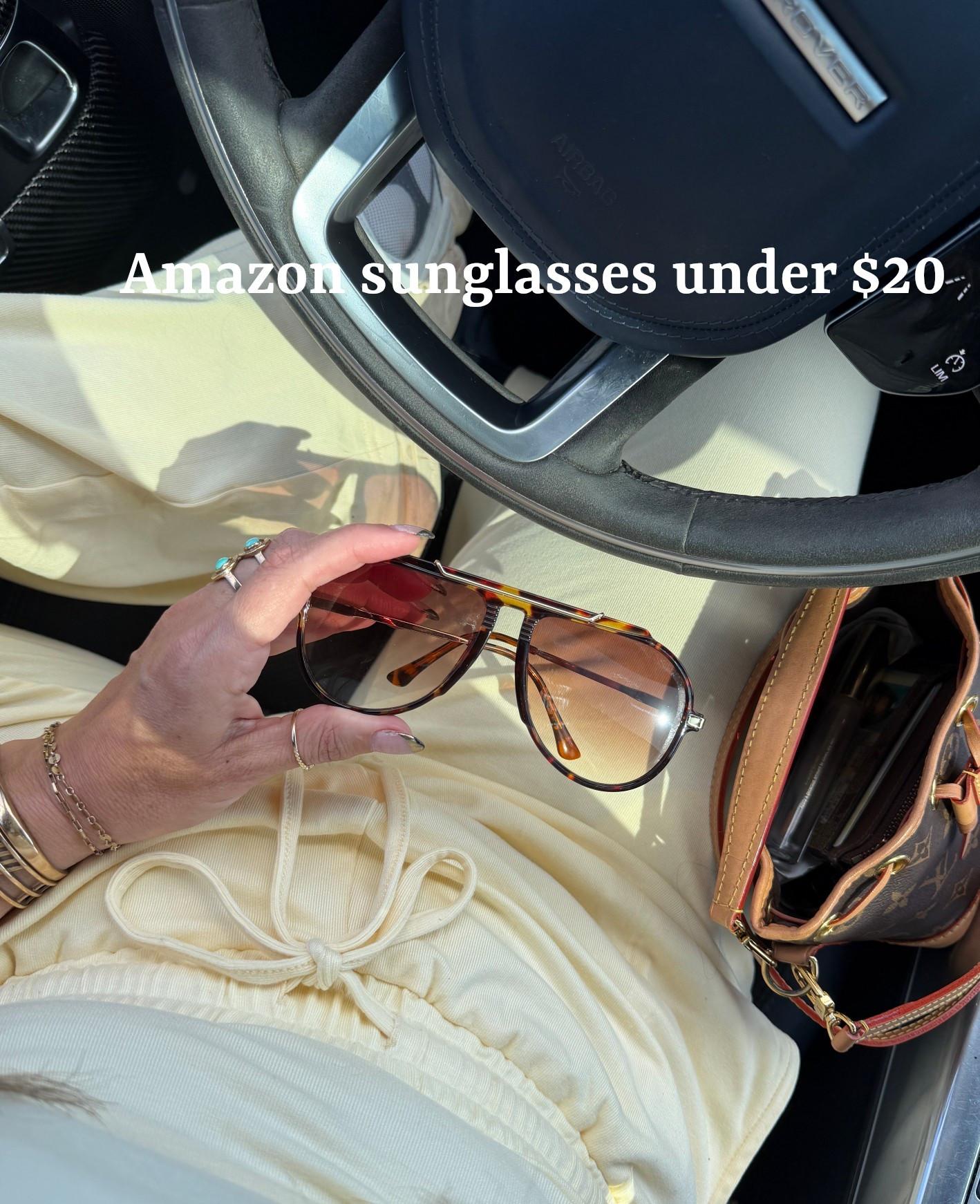 These are my favorite look for less sunglasses!! Under $20!! 
Look JUST like the free people pair that I bought 4 times (they kept breaking)!!! These are made so much better!! 



#LTKdayinmylife #LTKmomlife #LTKOver40