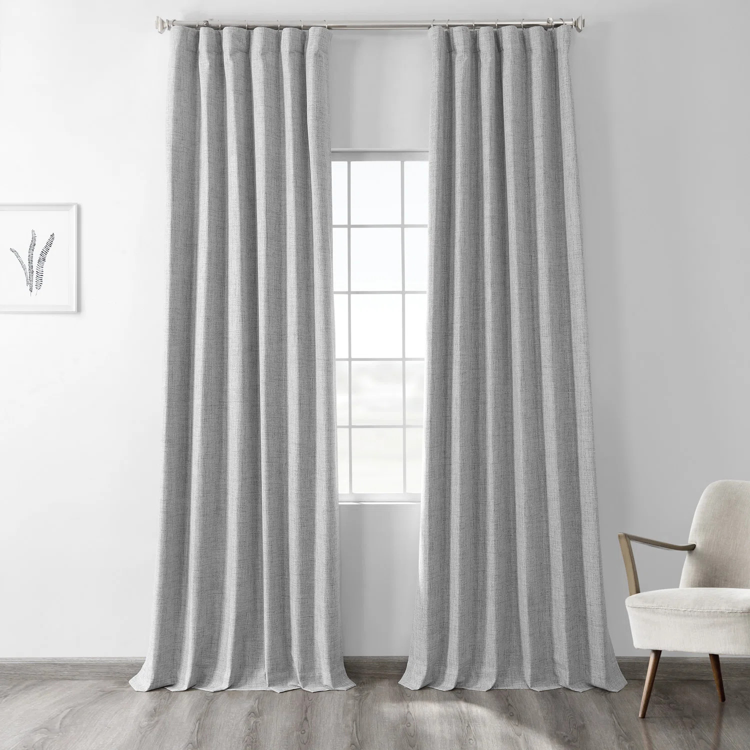 Bodulf Solid Max Blackout Thermal Rod Pocket Single Curtain Panel | Wayfair North America