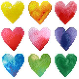 Diamond Dotz® Love Rainbow Diamond Painting Kit | 9.1" x 9.1" | Michaels® | Michaels Stores