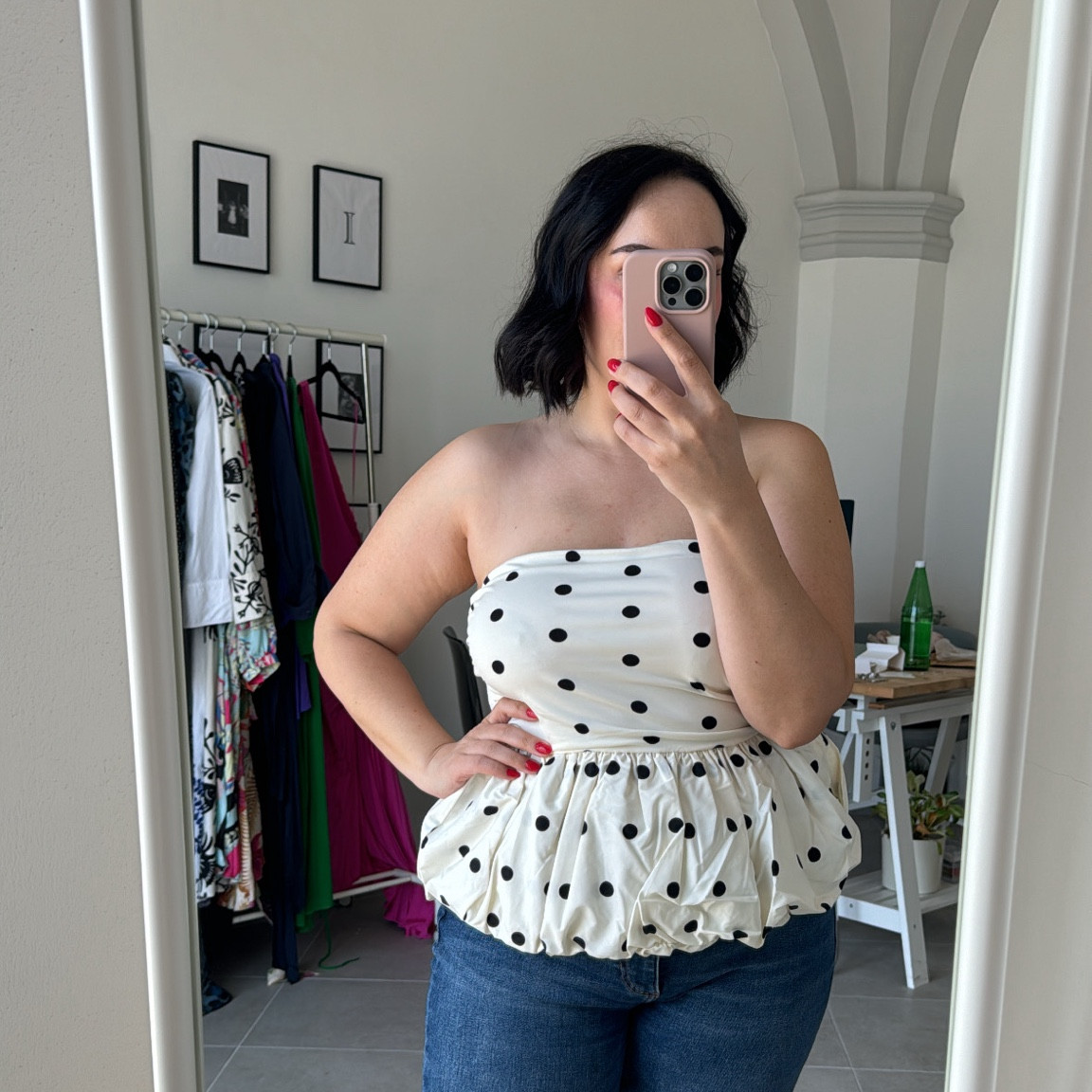 Polka dots

#LTKsummer #LTKitalia #LTKmidsize