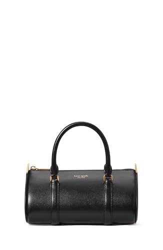 kate spade new york Spade Icon Fine Grain Leather Small Barrel Bag | Amazon (US)