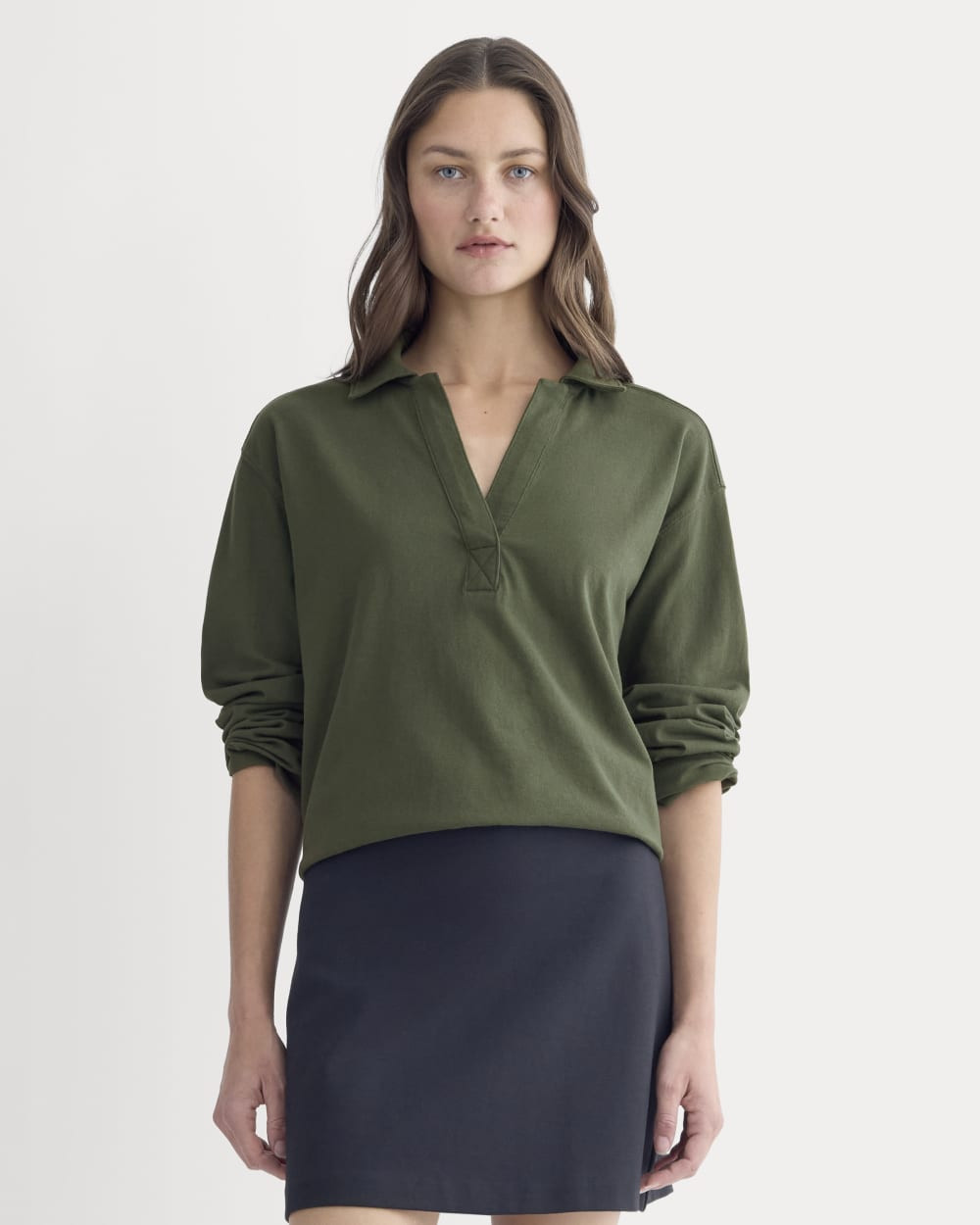 The Mariner Rugby Top | Dark Forest | Everlane