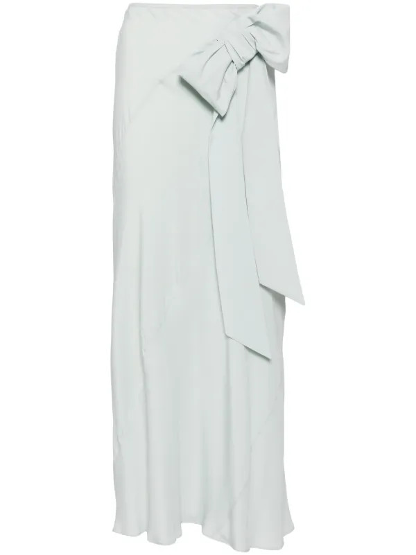 bow spiral skirt | Farfetch Global