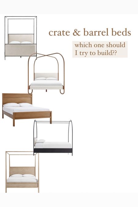 Crate & Barrel Bed Inspo for my next build!

I love all these styles… which is your fav?



#LTKhome #LTKstyletip #LTKsalealert