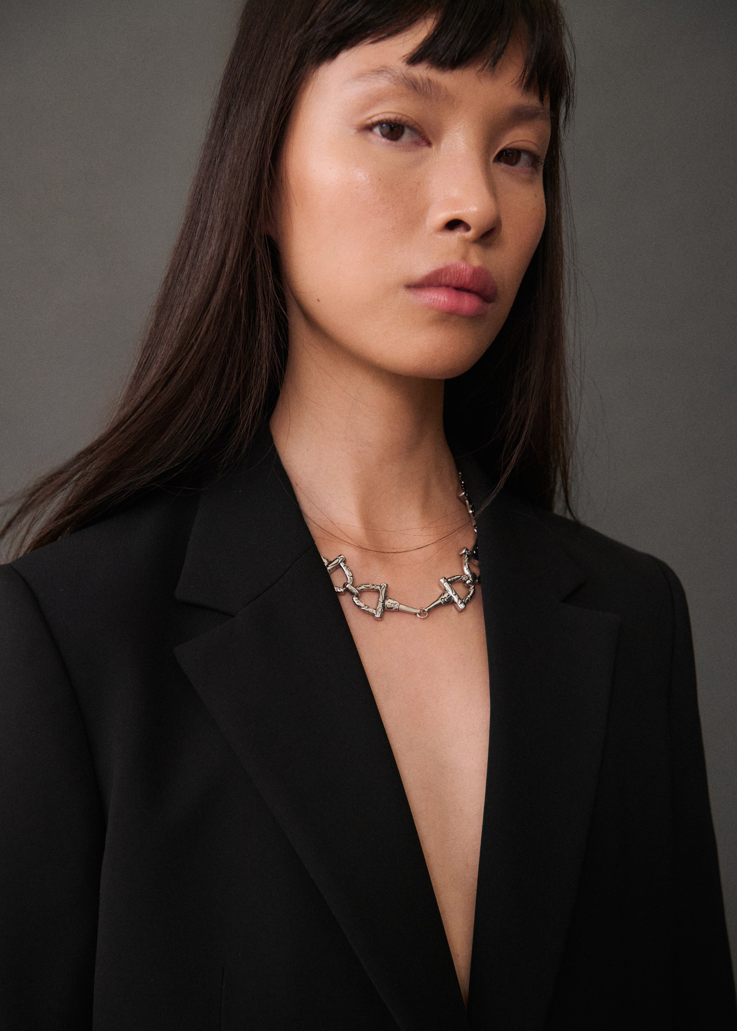 Straight-fit suit jacket | MANGO (UK)