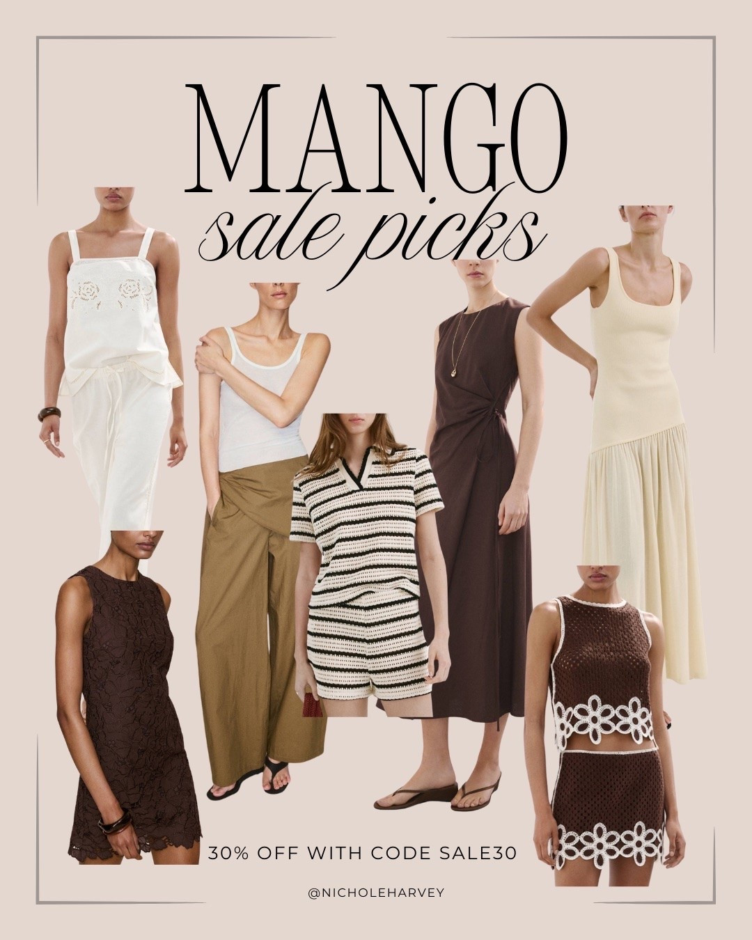 Mango sale picks! This is a sitewide sale-30% off with code SALE30

I have found some pieces that I loved so much! I would wear these so much for the summer. I especially love the neutral tones!

All items linked⬆️

#Itkcreator #Itkfinds #Itkwatchnow #mango #summersale
#mangosale #mangofriendsandfamilysale
#summeroutfits #summerstyle

#LTKootd #LTKSeasonal #LTKSaleAlert