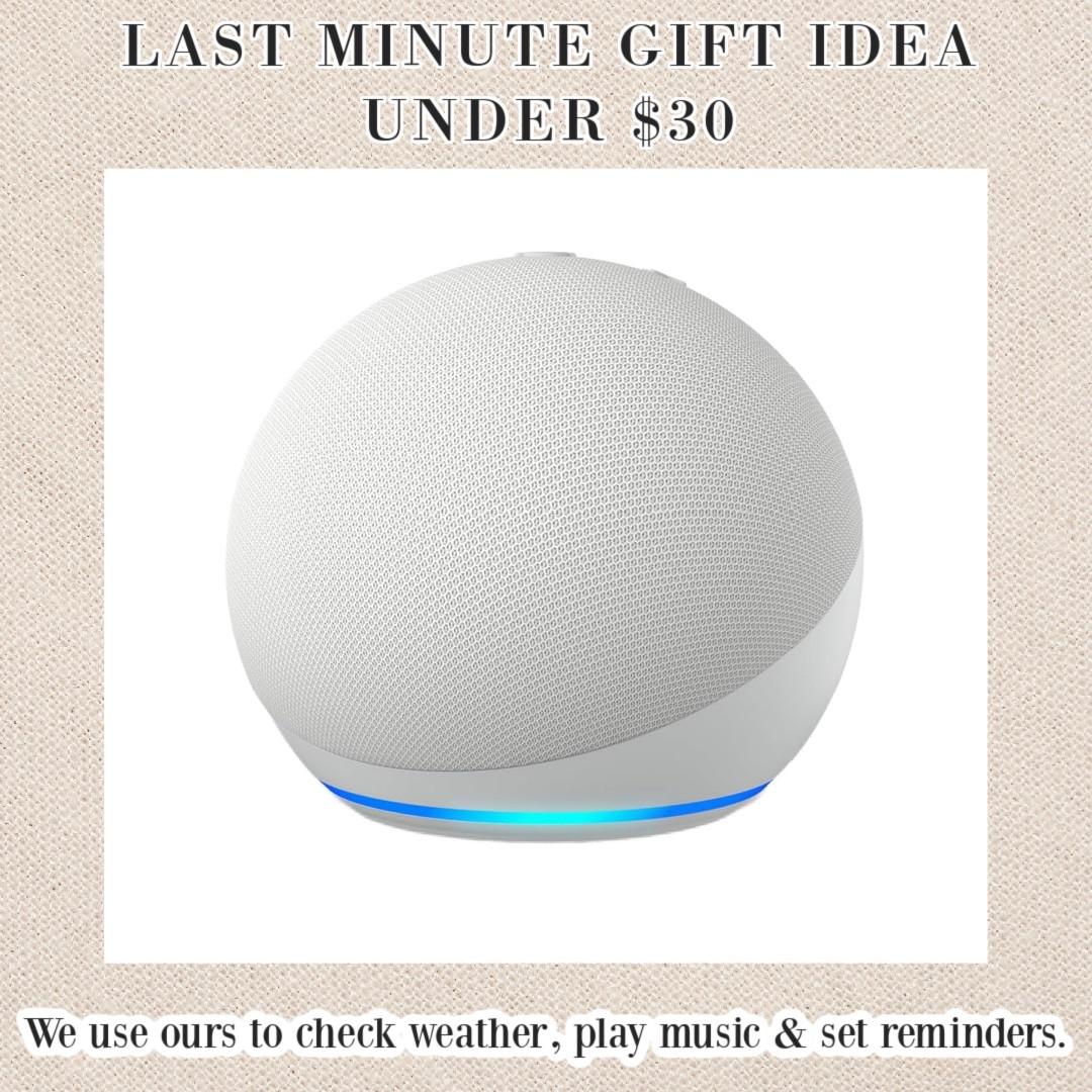 All of these gifts are under $30 (ok one is over by $1.50) and all available on Amazon Prime. You still have some time to get these ordered but hurry!



#LTKGiftGuide #LTKHoliday #LTKFindsUnder50