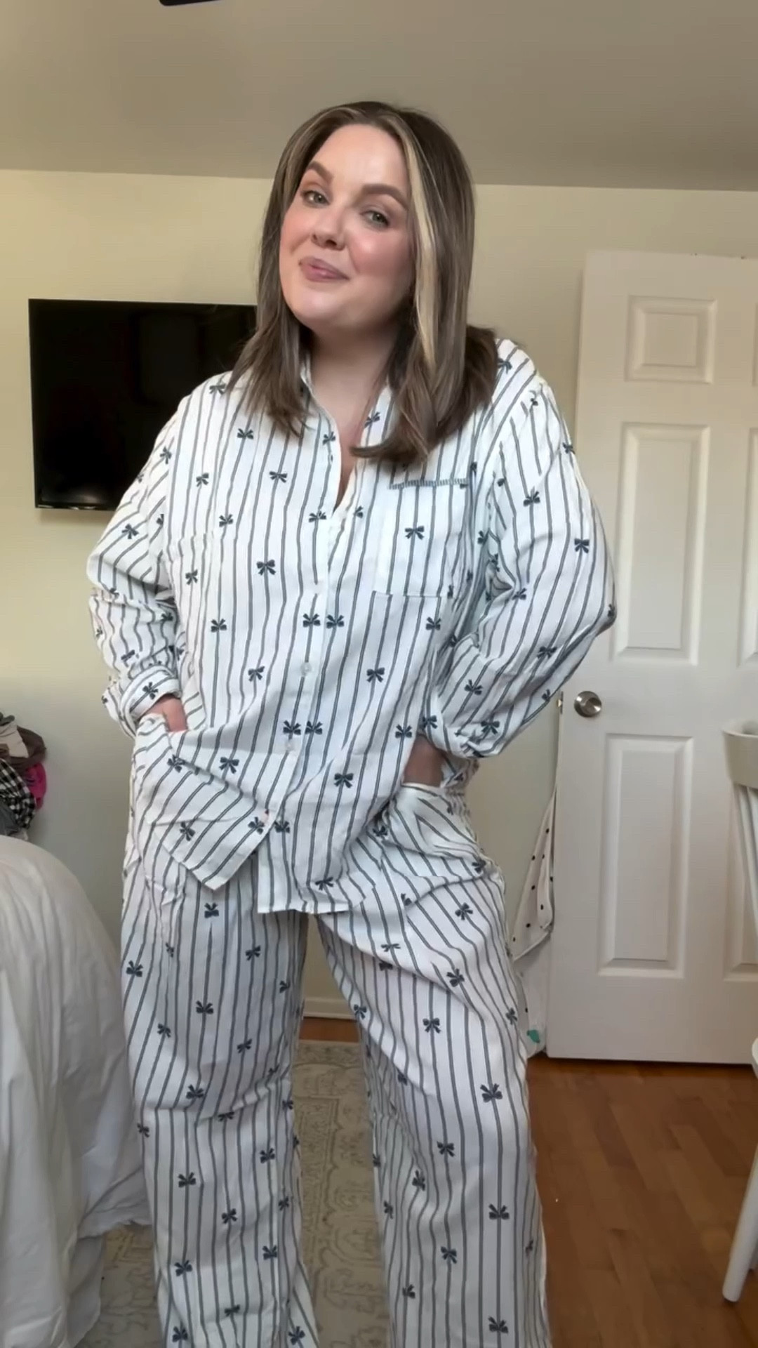 I freaking love me some Christmas Jammies. And there’s something about putting on a cute matching set that truly feels like self care. You should try it.

** these sets run large IMO. You can see some of the bottoms look BIG that’s because I sized up to an XL. So, I would recommend staying TTS. 

Black Friday sale - $29 pj tops and bottoms 

Aerie Holiday Pj 

Flannel // plaid // boxer // nightgown // robe // Christmas 



#LTKMidsize #LTKSaleAlert #LTKHoliday