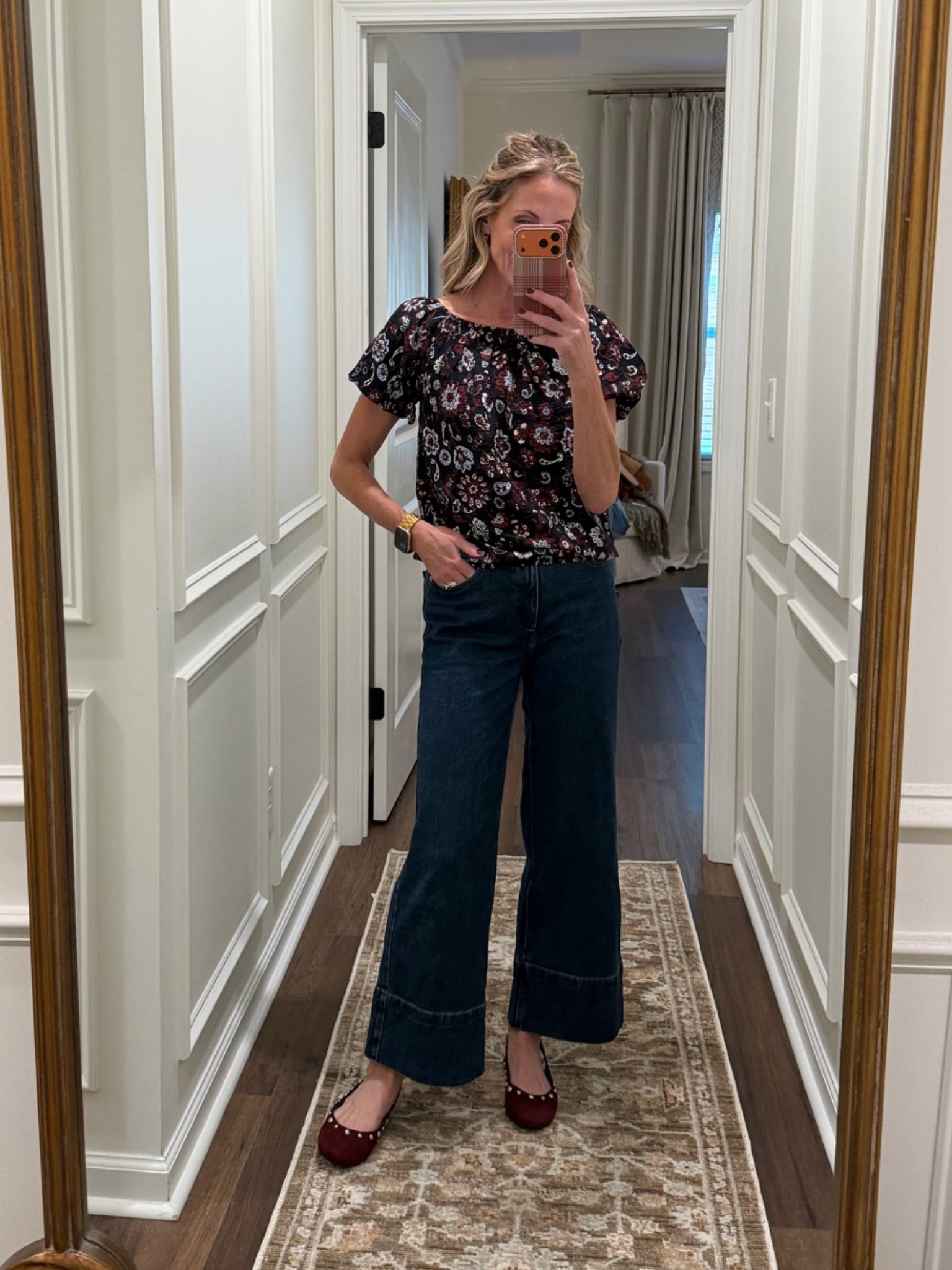 @Walmart denim, less than $35, wearing a size 0 Walmart’s new brand top, less than $15 wearing a size extra small

#LTKmomlife #LTKgrwm #LTKootd
