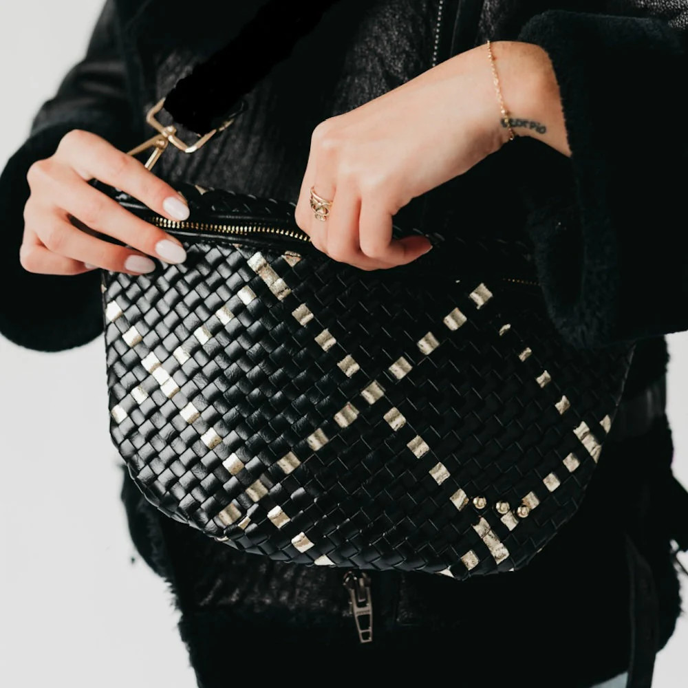 Westlyn Woven Bum Bag | Pretty Simple