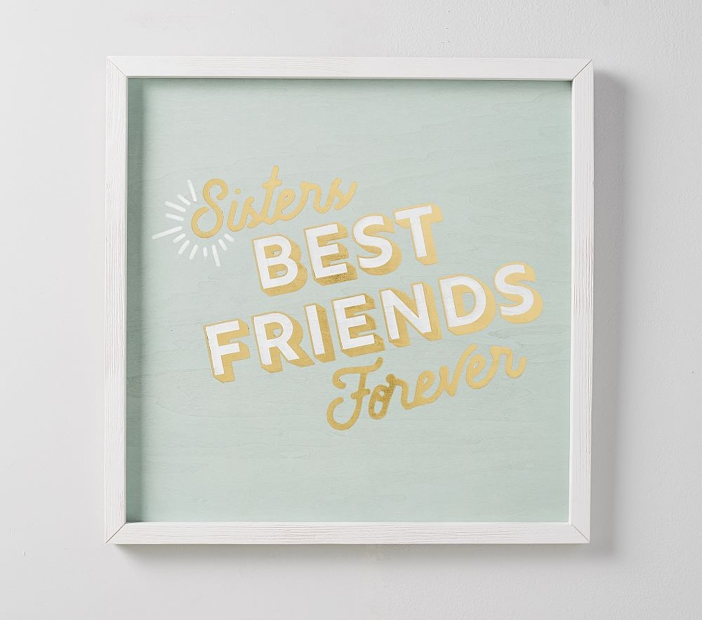 Sister Sentiment Art | Pottery Barn Kids