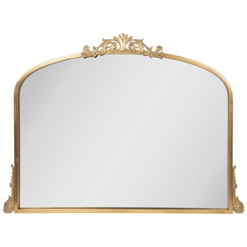 Hobby Lobby Antique Gold Ornate Metal Wall Mirror | Amazon (US)