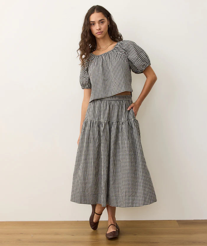 Gia Poplin Skirt | Marine Layer