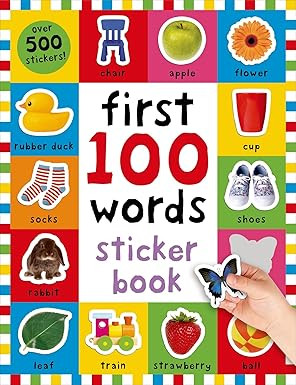 First 100 Stickers: Words: Over 500 Stickers | Amazon (US)