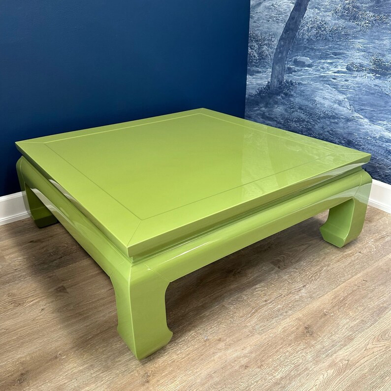 Stylish Ezra Vintage Coffee Table Solid Wood, Ready to Ship for Chic Decor Lovers - Etsy | Etsy (US)